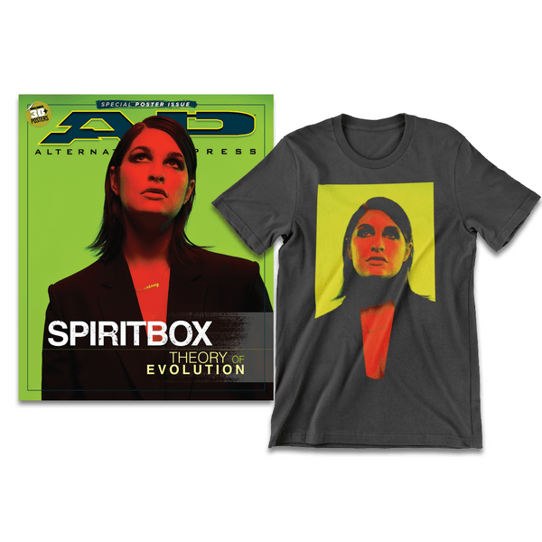 AP x Spiritbox: Limited Edition T-Shirt + Magazine Bundle New Gen Magazine Alternative Press 
