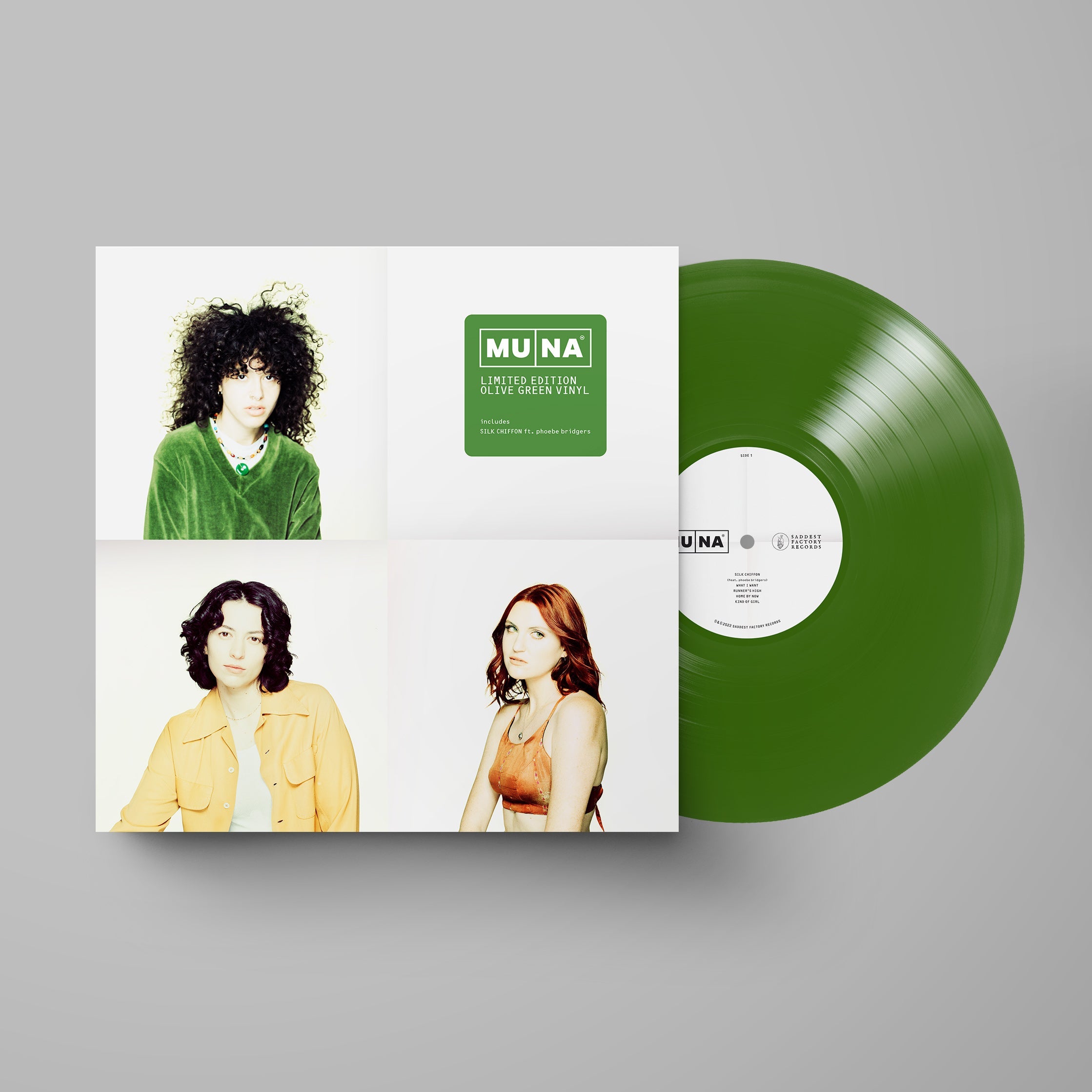 MUNA 'MUNA' LP (Olive Green Vinyl)