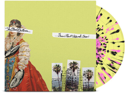 THE BLOOD BROTHERS ‘BURN, PIANO ISLAND, BURN’ LP + 7" (20th Anniversary Edition, Yellow w/Pink & Black Splatter Vinyl)