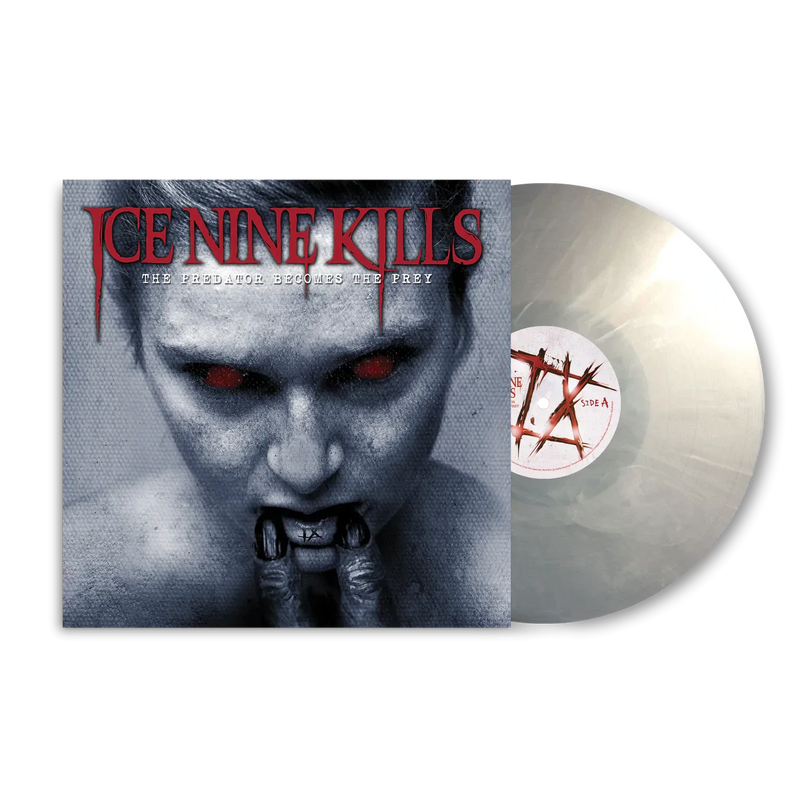ICE NINE KILLS 'THE PREDATOR BECOMES THE PREY' LP (Clear/Smoky White Swirl Vinyl)
