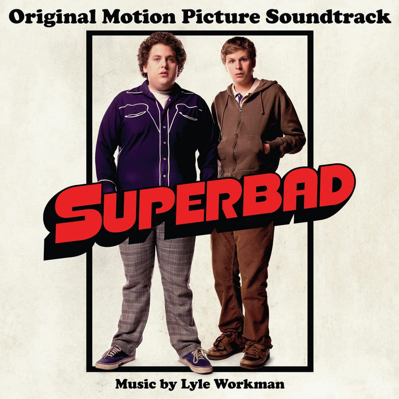 SUPERBAD SOUNDTRACK 2LP (Clear w/ Red & Black Swirl Vinyl)