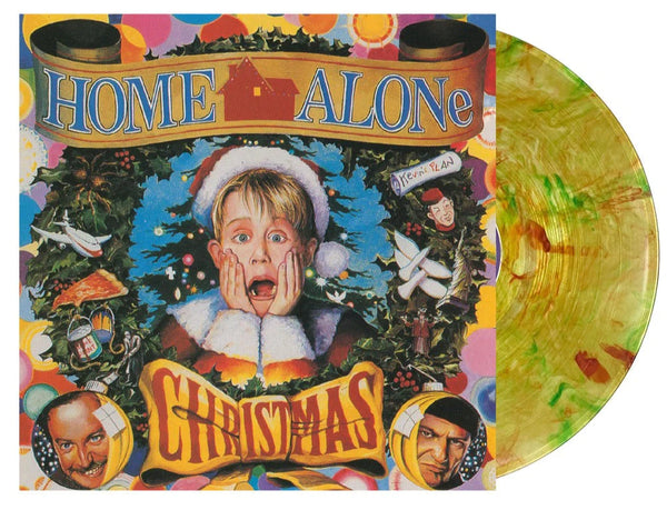 HOME ALONE CHRISTMAS SOUNDTRACK LP (Clear, Red, & Green Vinyl)
