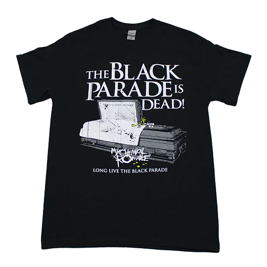 MY CHEMICAL ROMANCE 'THE BLACK PARADE IS DEAD' T-SHIRT