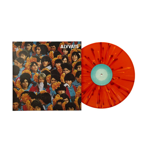 ALVVAYS ‘ALVVAYS’ LP (Limited Edition – Only 300 Made, Clear w/ Orange and Blue Splatter Vinyl)