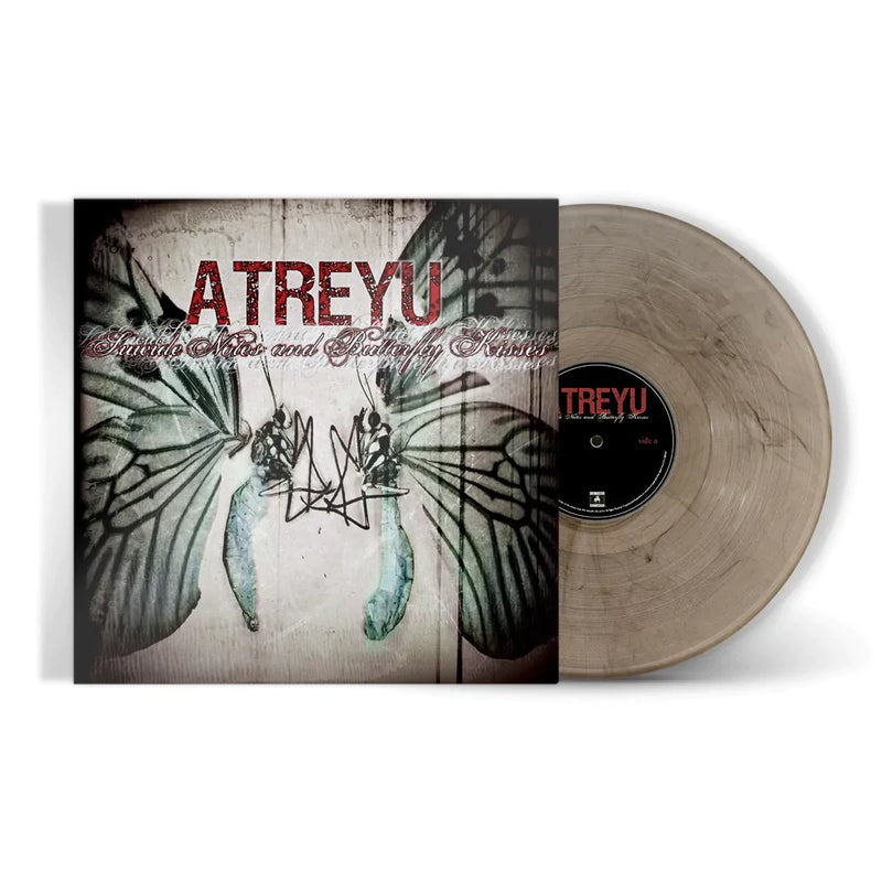 ATREYU ‘SUICIDE NOTES AND BUTTERFLY KISSES’ LP (Limited Edition – Only 200 Made, Smokey Clear Vinyl)