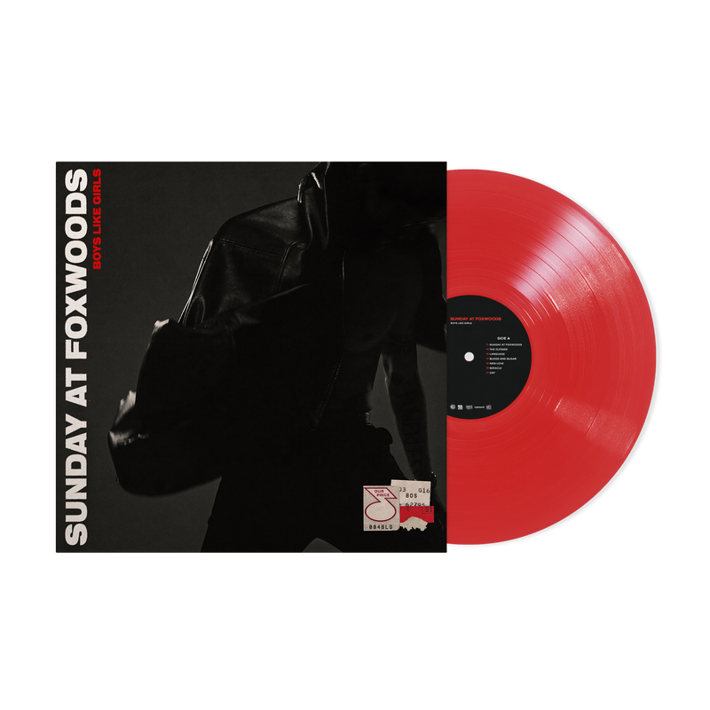 BOYS LIKE GIRLS ‘SUNDAY AT FOXWOODS’ LP (Limited Edition – Only 500 Made, Ruby Vinyl)