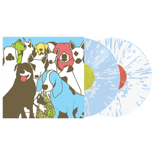 THE FORMAT ‘DOG PROBLEMS’ 2LP (Limited Edition – Only 350 made, Baby Blue w/ White Splatter (A/B) & White w/ Baby Blue Splatter (C/D) Vinyl)