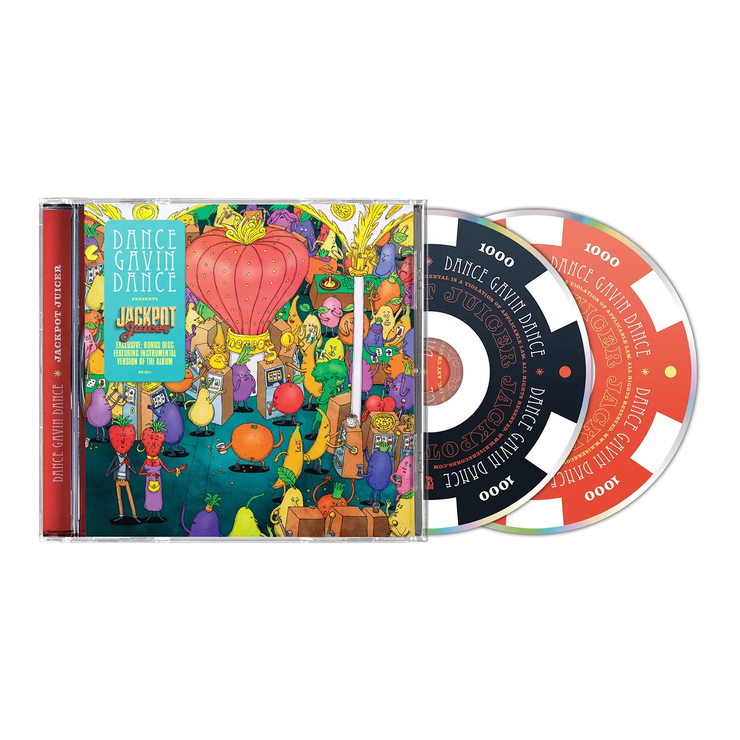 DANCE GAVIN DANCE 'JACKPOT JUICER' 2CD