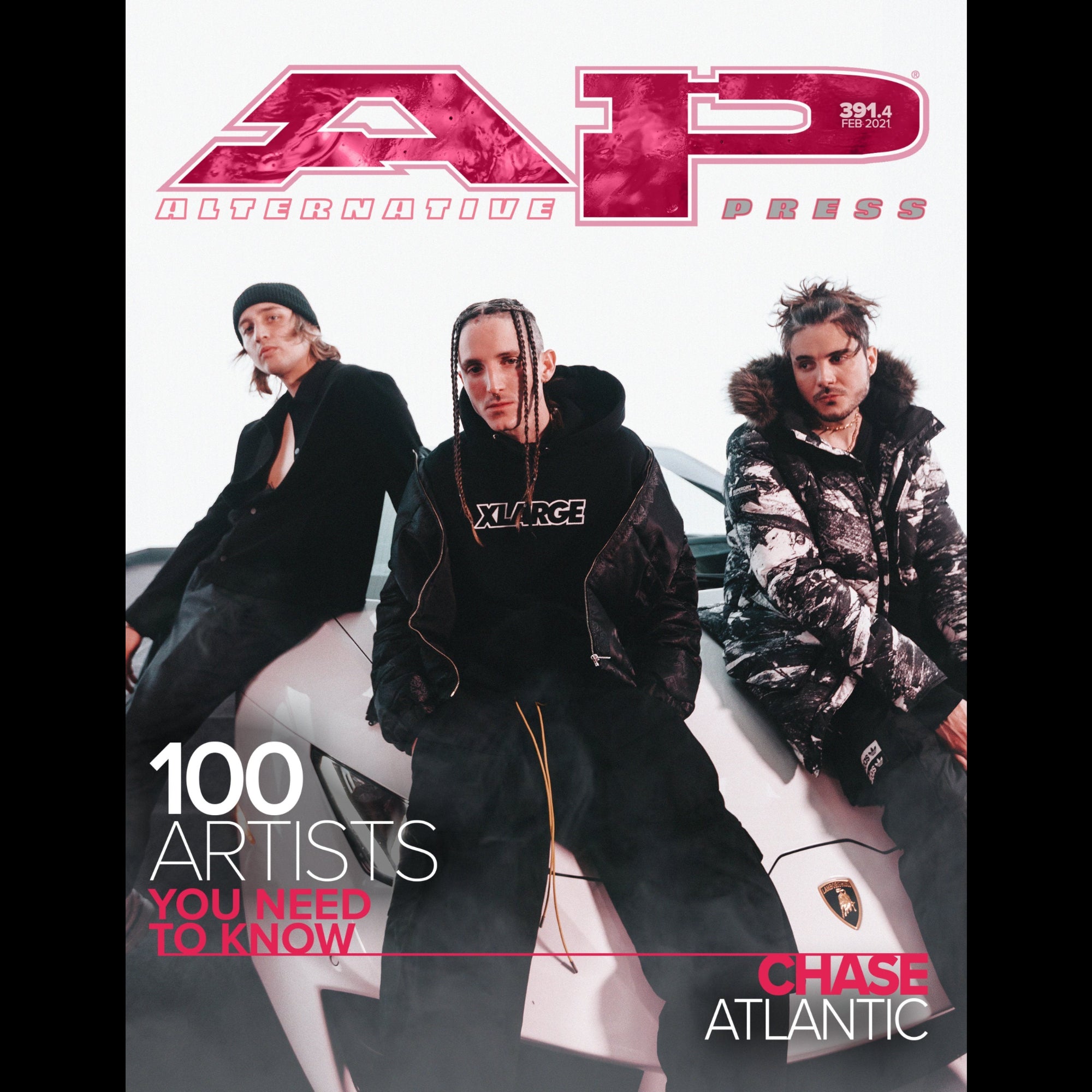 Chase Atlantic - 100 Artists - Alternative Press Magazine Issue 391 Version 4 New Gen Magazine Alternative Press Magazine 