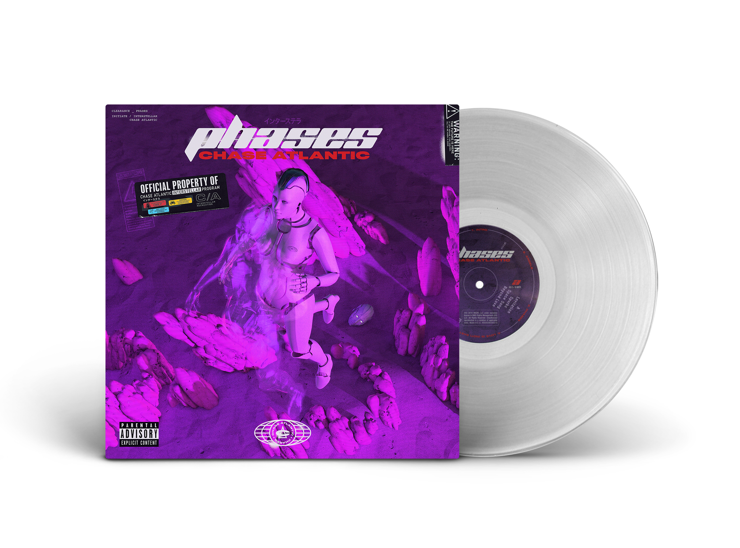 CHASE ATLANTIC ‘PHASES’ LP (Clear Vinyl)