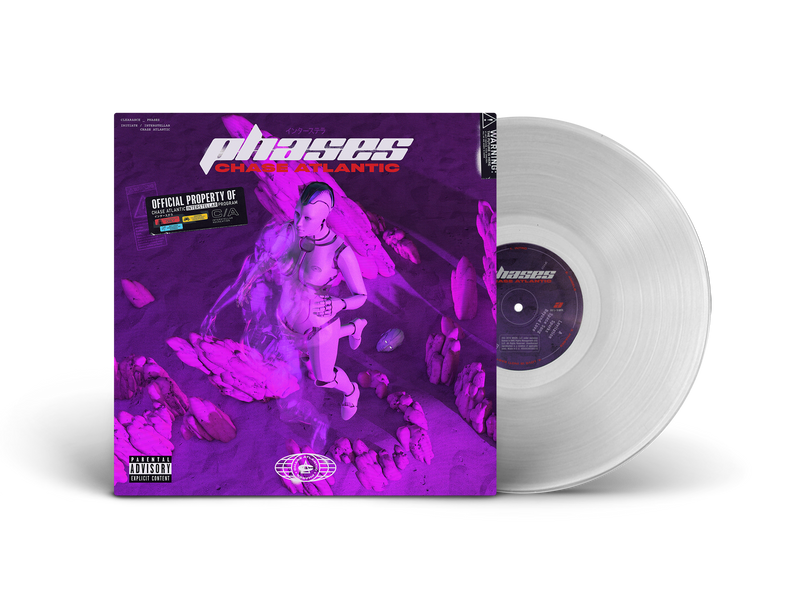 CHASE ATLANTIC ‘PHASES’ LP (Clear Vinyl)