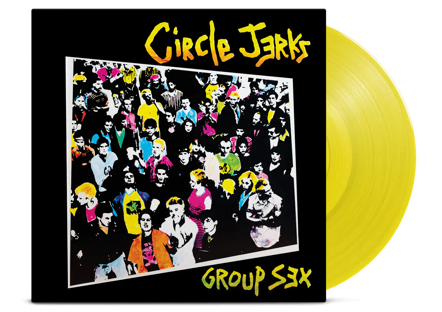 CIRCLE JERKS ‘GROUP SEX’ LP (40th Anniversary, Yellow Vinyl)