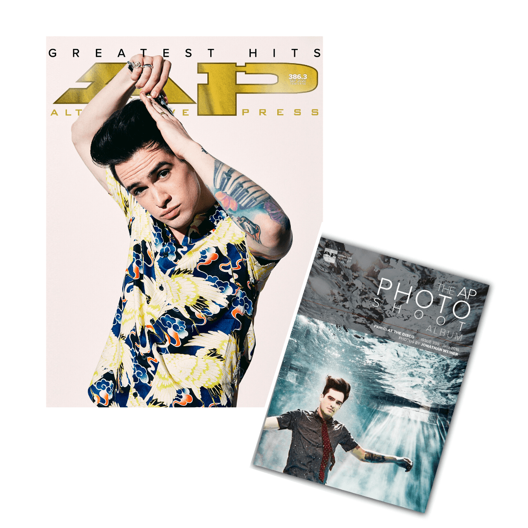Brendon Urie - Alternative Press Magazine Issue 386 Version 3 - Solo Collection Cover Collection Alternative Press 
