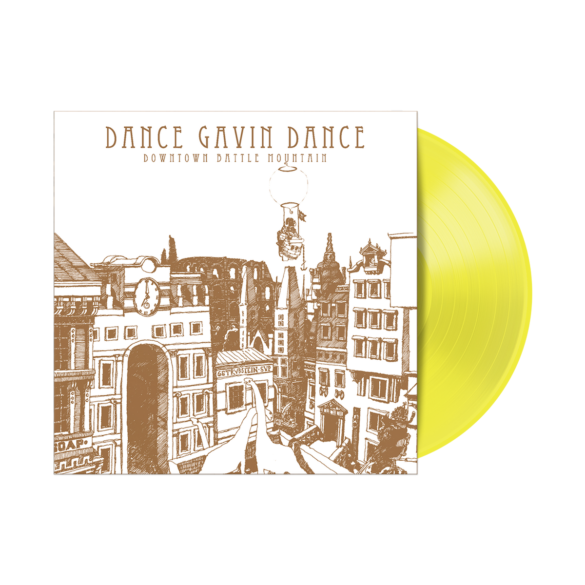 DANCE GAVIN DANCE 'DOWNTOWN BATTLE MOUNTAIN' LP (Limited Edition — Onl