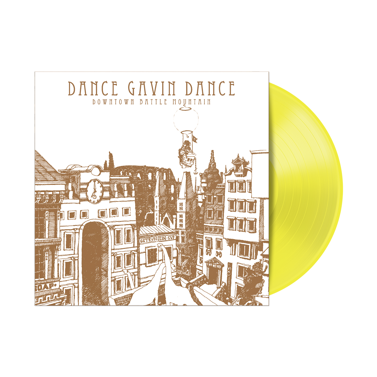 DANCE GAVIN DANCE 'DOWNTOWN BATTLE MOUNTAIN' LP (Limited Edition — Onl