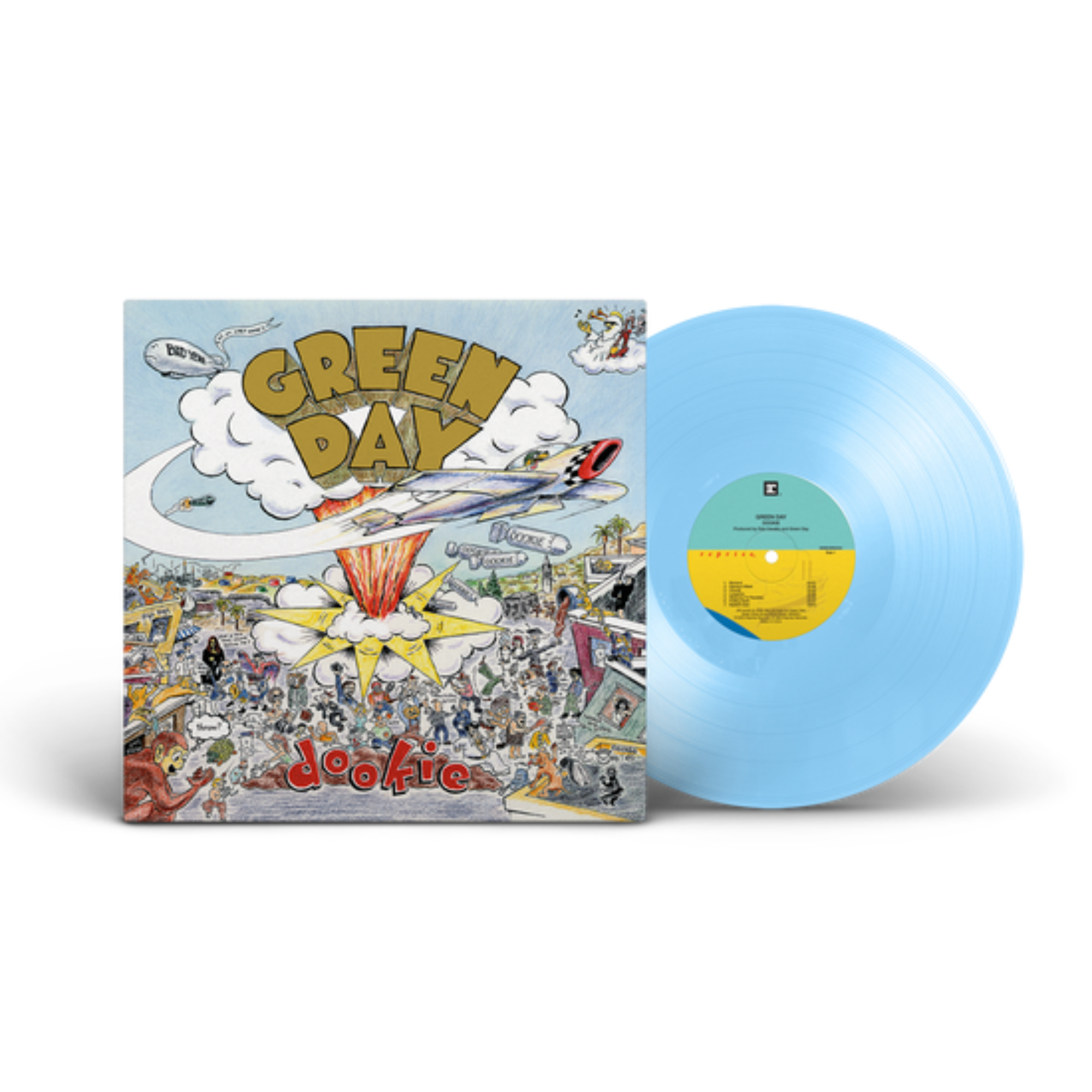 GREEN DAY 'DOOKIE' LP (30th Anniversary Edition, Baby Blue Vinyl)