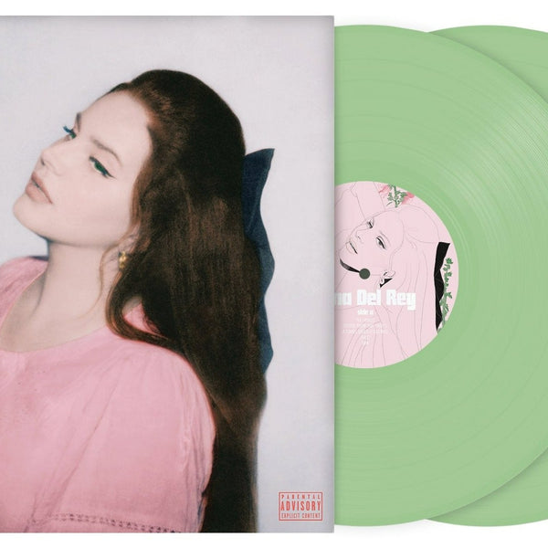 Lana Del Rey - Did You Know That There's A Tunnel Under Ocean Blvd 2LP  (Indie Exclusive Light Green Vinyl, Alternate Cover, 180g)