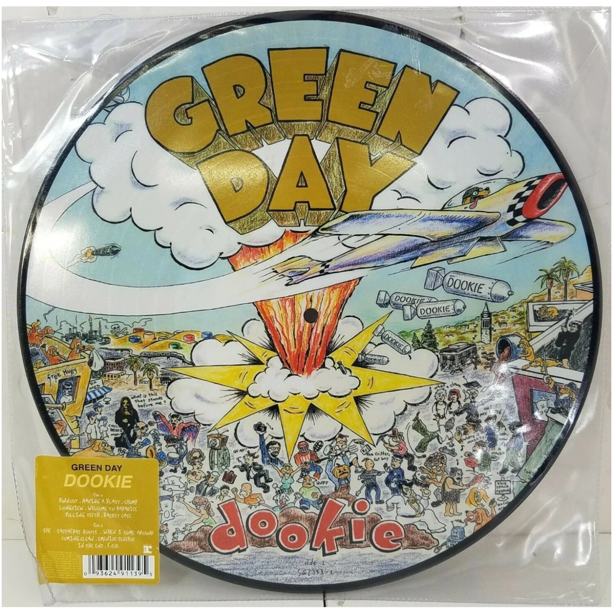 GREEN DAY 'DOOKIE' LP (Limited Edition, Picture Disc)