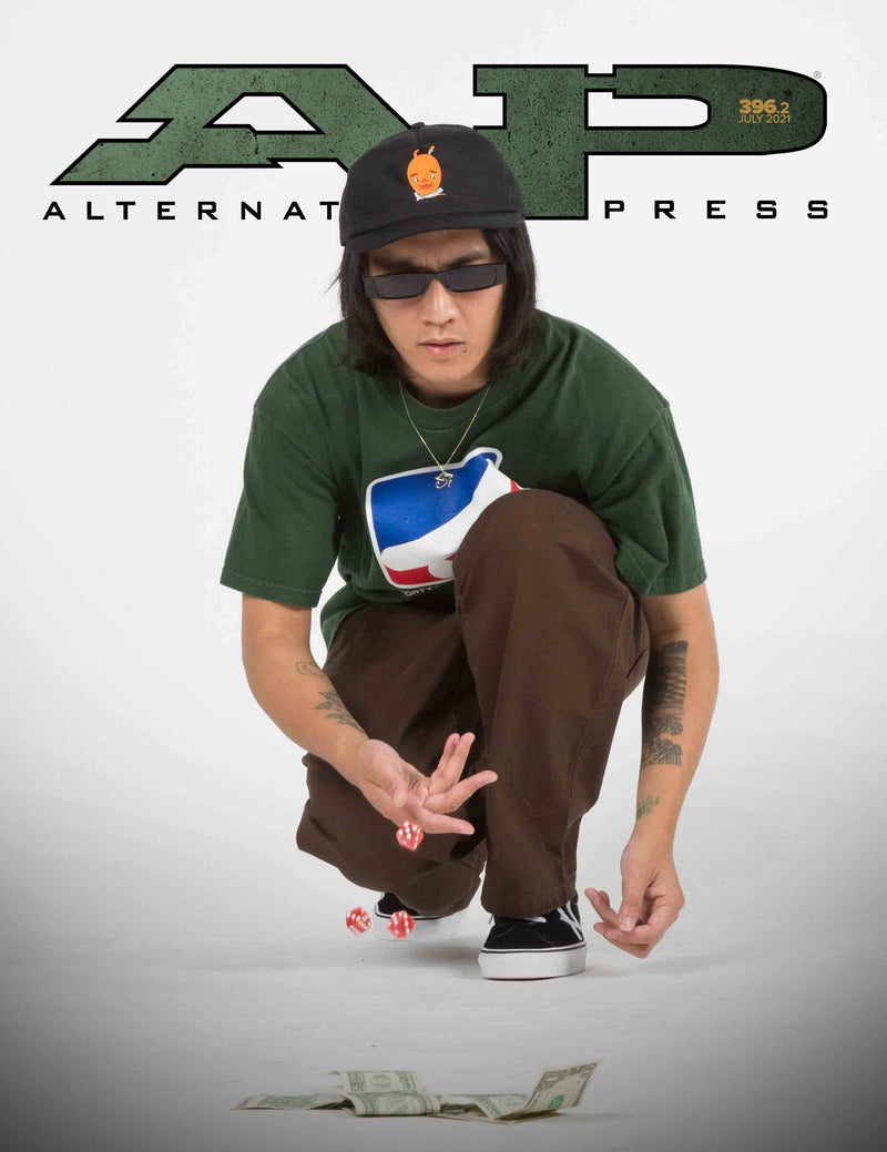 Eyedress - Alternative Press Magazine Issue 396 - July 2021 New Gen Magazine Alternative Press 