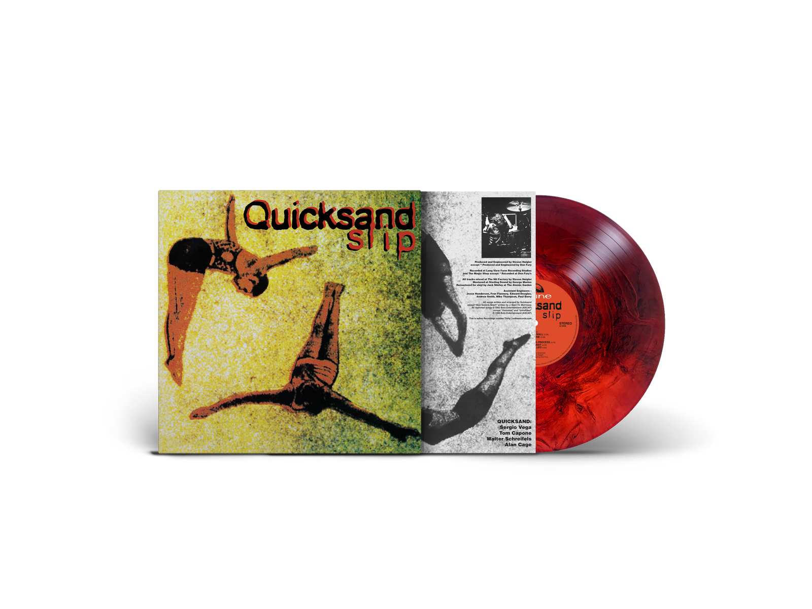 QUICKSAND ‘SLIP’ LP (Limited Edition, 30th Anniversary, Red Galaxy Vin