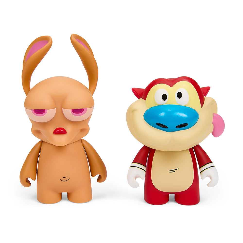 REN & STIMPY 3" VINYL KIDROBOT FIGURE SET Alternative Press