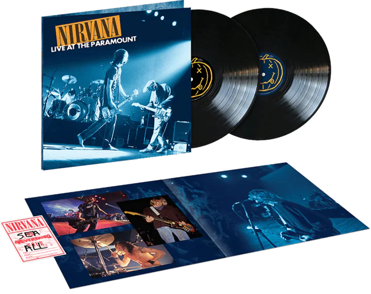 NIRVANA 'LIVE AT THE PARAMOUNT' 2LP
