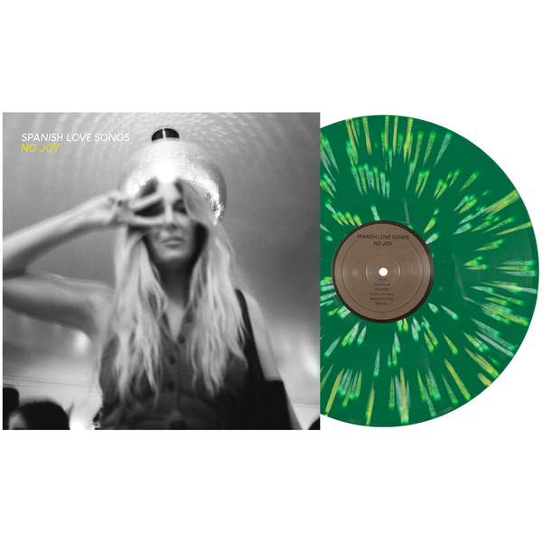 SPANISH LOVE SONGS ‘NO JOY’ LP (Limited Edition – Only 300 Made, Green w/ White & Yellow Splatter Vinyl)