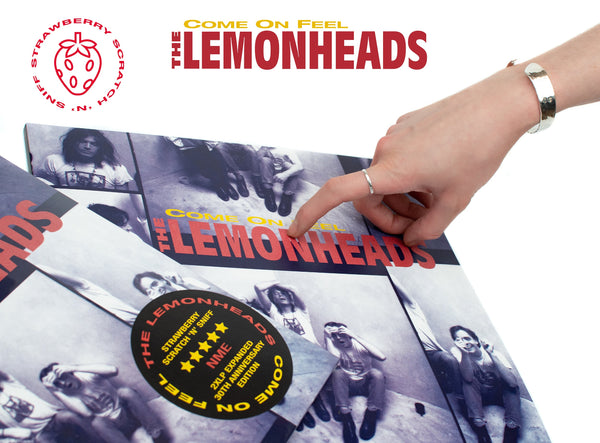THE LEMONHEADS 'COME ON FEEL' 2LP (30th Anniversary Edition, Strawberr