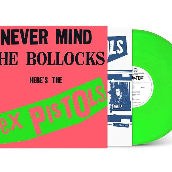 SEX PISTOLS 'NEVER MIND THE BULLOCKS HERE'S THE SEX PISTOLS' LP (Neon