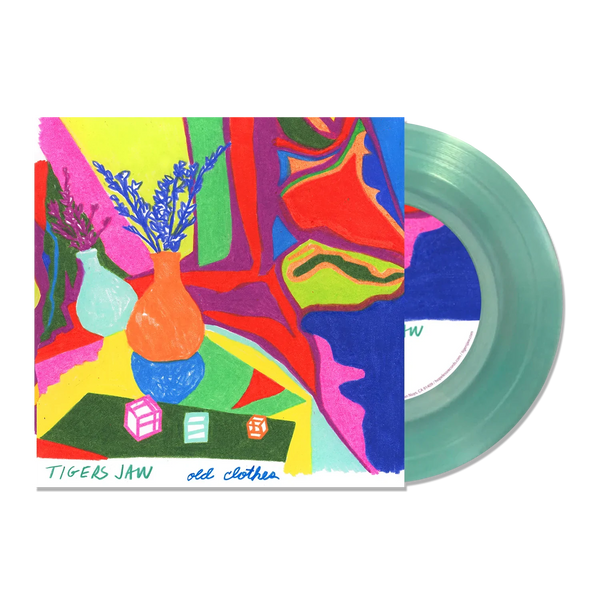TIGERS JAW ‘OLD CLOTHES’ 7" (Limited Edition – Only 300 Made, Coke Bottle Clear 7" Vinyl)