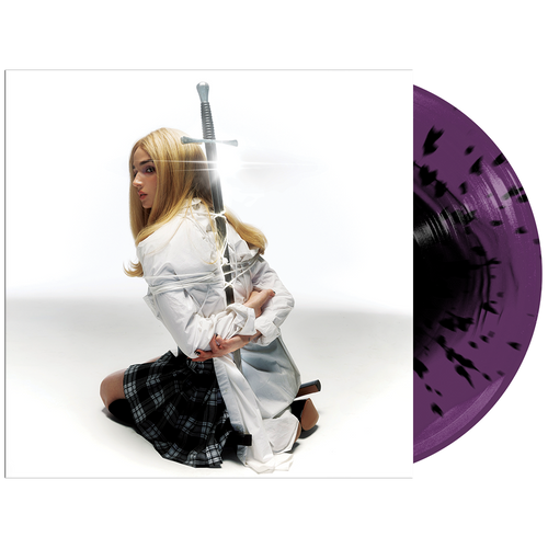 POPPY ‘ZIG’ LP (Limited Edition – Only 500 Made, Black Inside Transparent Purple w/ Heavy Black Splatter Vinyl)