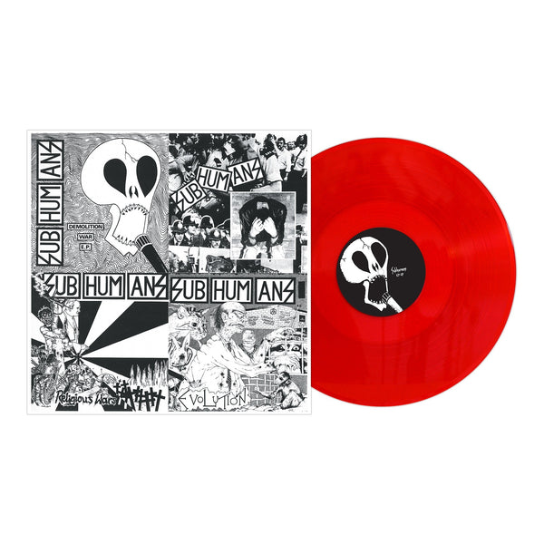 SUBHUMANS 'EP-LP' LP (Blood Red Vinyl)