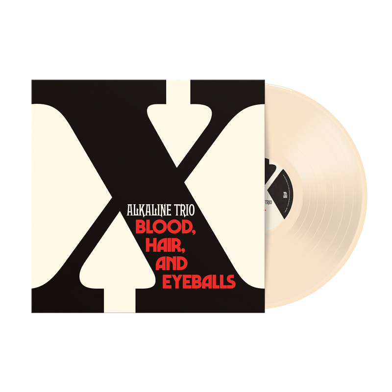 ALKALINE TRIO 'BLOOD, HAIR, AND EYEBALLS' LP (Limited Edition – Only 300 Made, Bone Vinyl)