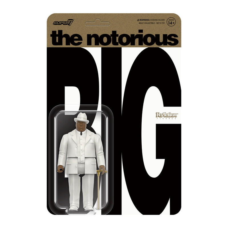 NOTORIOUS B.I.G. REACTION FIGURE - WHITE SUIT