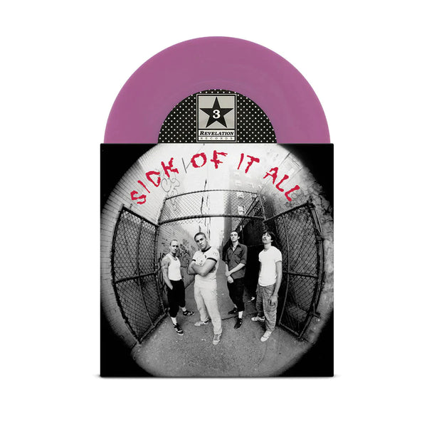 SICK OF IT ALL 'SICK OF IT ALL' 7" EP (Violet Vinyl)