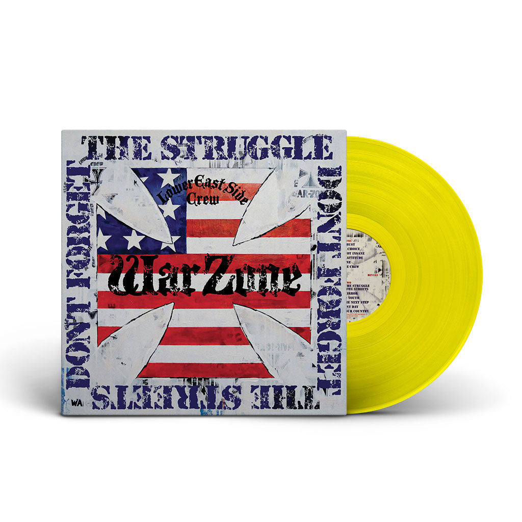 WARZONE ‘DON'T FORGET THE STRUGGLE DON'T FORGET THE STREETS' LP (Yello