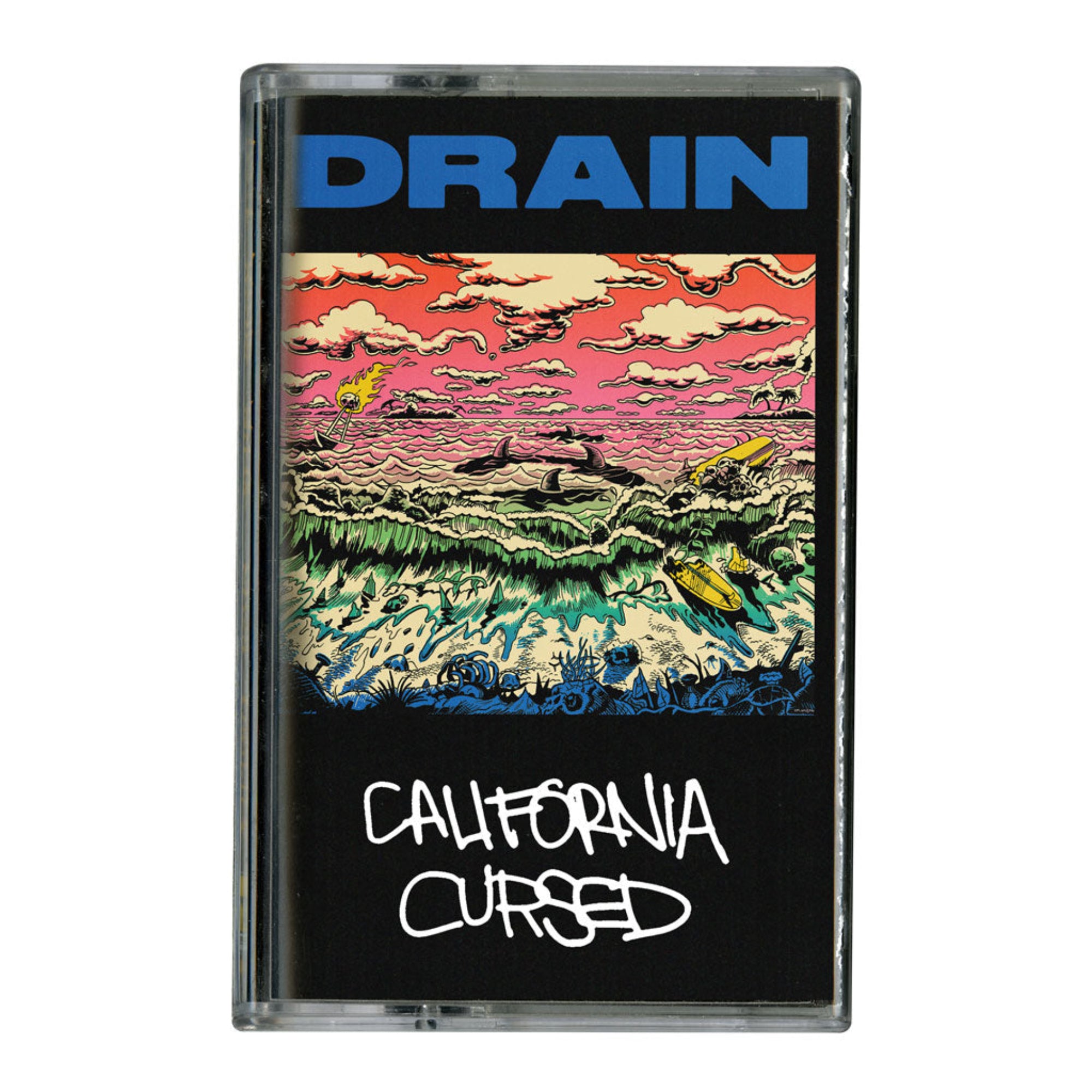 DRAIN 'CALIFORNIA CURSED' CASSETTE