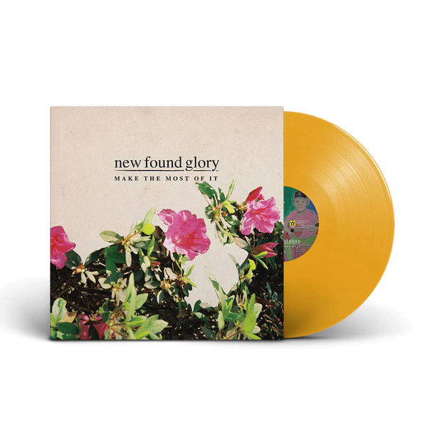NEW FOUND GLORY ‘MAKE THE MOST OF IT’ LP (Orange Vinyl)