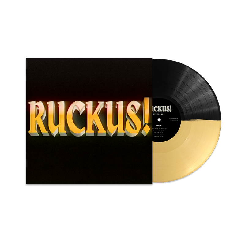 Movemets Ruckus MOVEMENTS ‘RUCKUS!’ LP (Limited Edition – Only 500 Made, Half Black