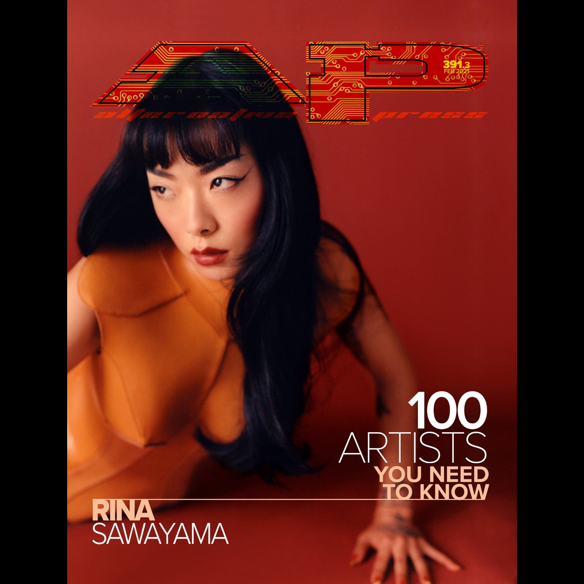 Rina Sawayama - 100 Artists - Alternative Press Magazine Issue 391 Version 3 New Gen Magazine Alternative Press Magazine 