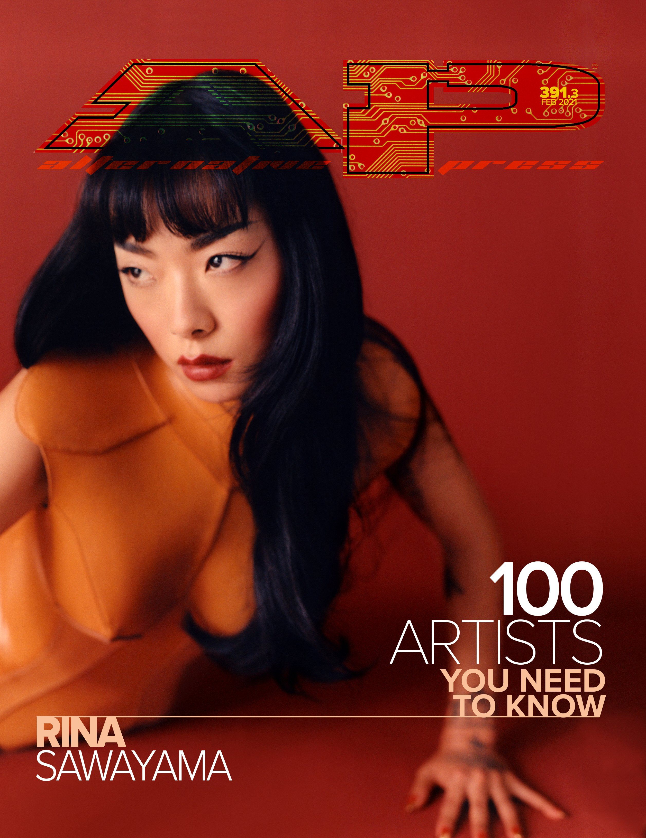 Rina Sawayama - 100 Artists - Alternative Press Magazine Issue 391 Version 3 New Gen Magazine Alternative Press Magazine 