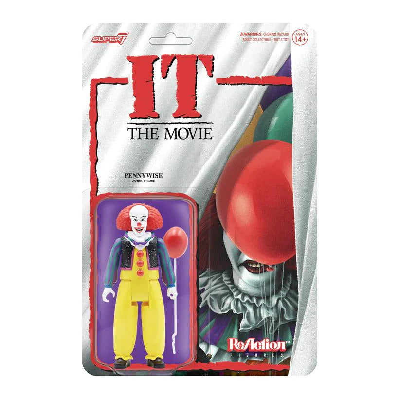 IT REACTION FIGURE - PENNYWISE (CLOWN)