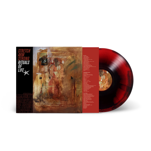 STRETCH ARM STRONG ‘RITUALS OF LIFE’ LP (Limited Edition – Only 200 made, Blood/Black Swirl  Vinyl)
