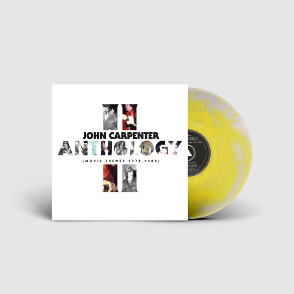 JOHN CARPENTER 'ANTHOLOGY II (MOVIE THEMES 1976-1988)' LP (Limited Edition - Only 350 Made, Clear w/ Yellow Splatter Vinyl)