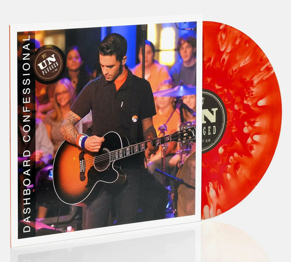 DASHBOARD CONFESSIONAL 'MTV UNPLUGGED 2.0' LP (Cloudy Red and Peach Vinyl)