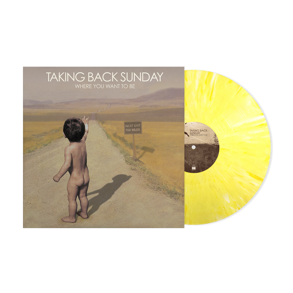 洋楽 Taking Back Sunday S/T limited edition TAKING BACK SUNDAY 'WHERE YOU WANT TO BE' LP (Limited Edition – Only 5