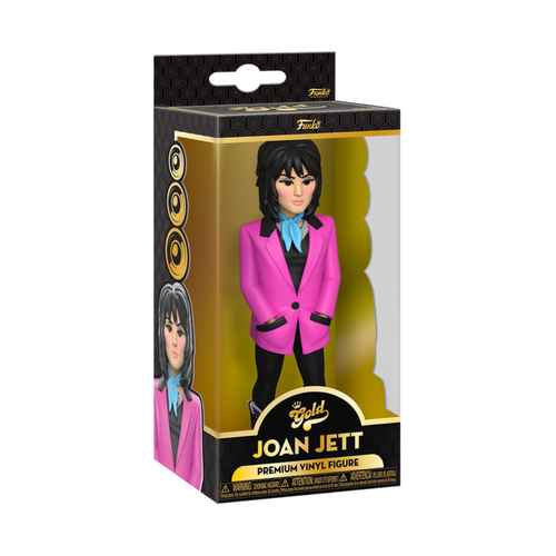 JOAN JETT FUNKO GOLD 5" FIGURE BOX