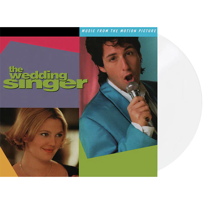 SOUNDTRACK 'THE WEDDING SINGER - MUSIC FROM THE MOTION PICTURE' LP (White Wedding Vinyl)