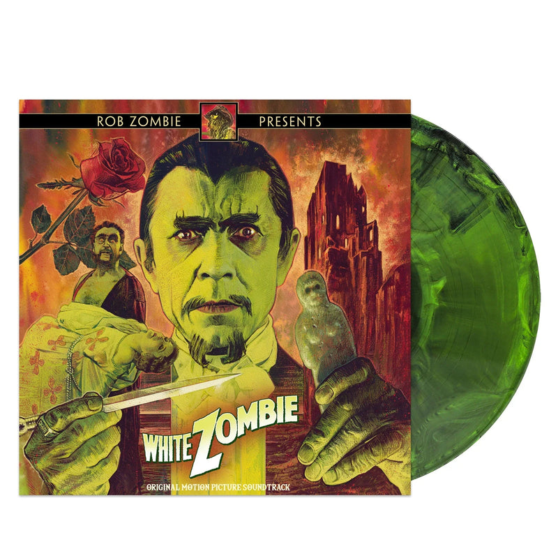 ROB ZOMBIE PRESENTS 'WHITE ZOMBIE' ORIGINAL SOUNDTRACK LP (Zombie & Jungle Colored Vinyl)