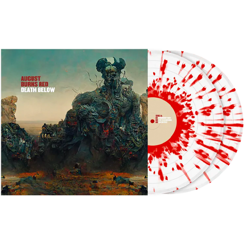 AUGUST BURNS RED ‘DEATH BELOW’ 2LP (Limited Edition – Only 500 made, "Bloodshot" Vinyl)